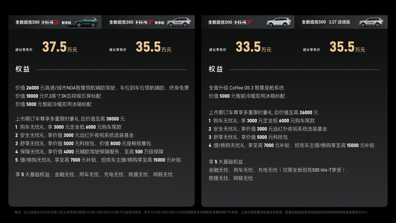 “越野+智能+豪华”三位一体：全新坦克500都江堰上市