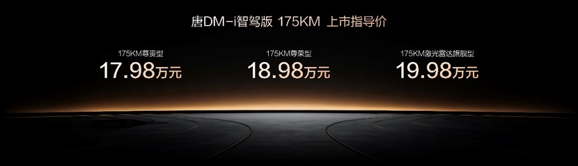 唐DM-i 1上市，置换补贴后16.98万起
